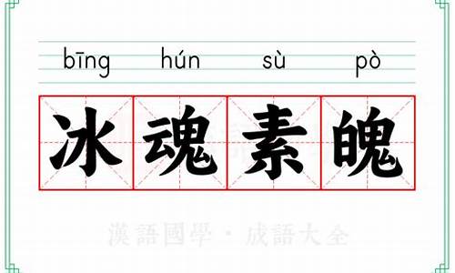 冰魂素魄造句-冰魂素魄什么意思